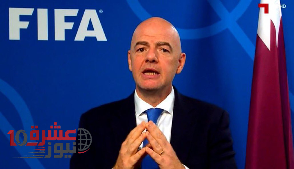 إنفانتينو يكرم السيسي بدرع مونديال 2026 في لقاء مصر وبلجيكا