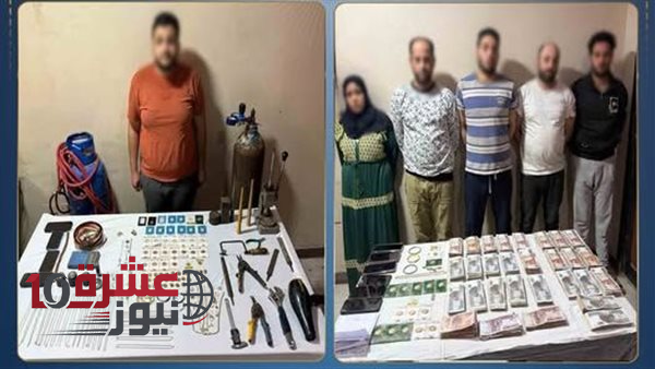  سقوط أخطر تشكيل عصابي لتقليد الجنيهات والسبائك الذهبية